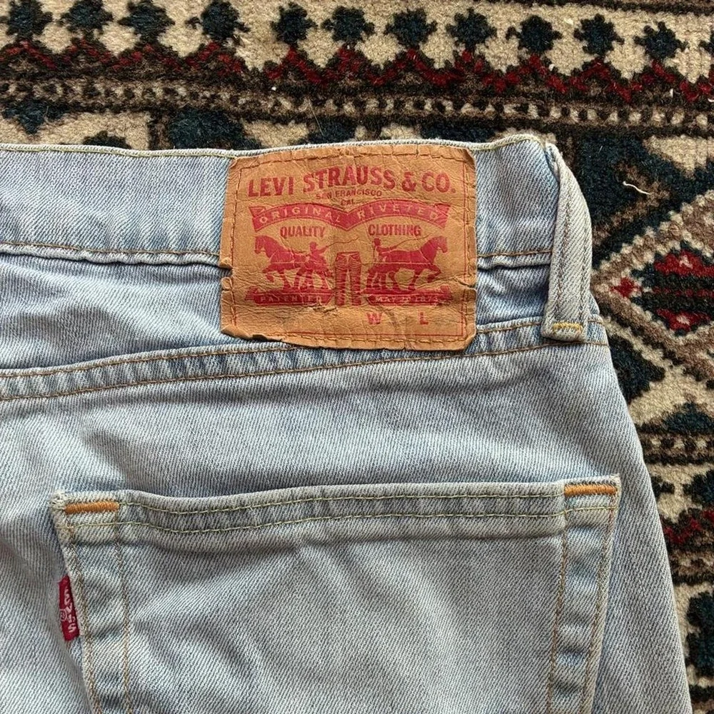 Levis 511 Slim Fit Light Wash Denim Jeans Mens W32 L32 Blue Y2K Skater